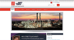 Desktop Screenshot of jaishakti.com